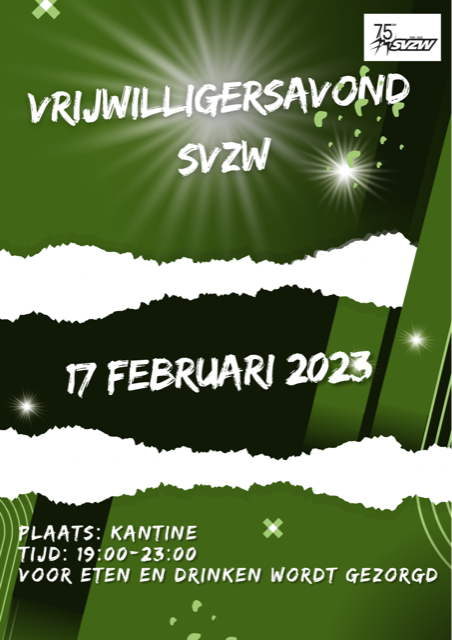 Vrijwilligersavond 17-2-2023