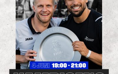Uitnodiging receptie kampioenschap SVZW – woensdag 4 juni